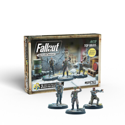 

Фигурки Fallout: Wasteland Warfare – Ncr: Top Brass