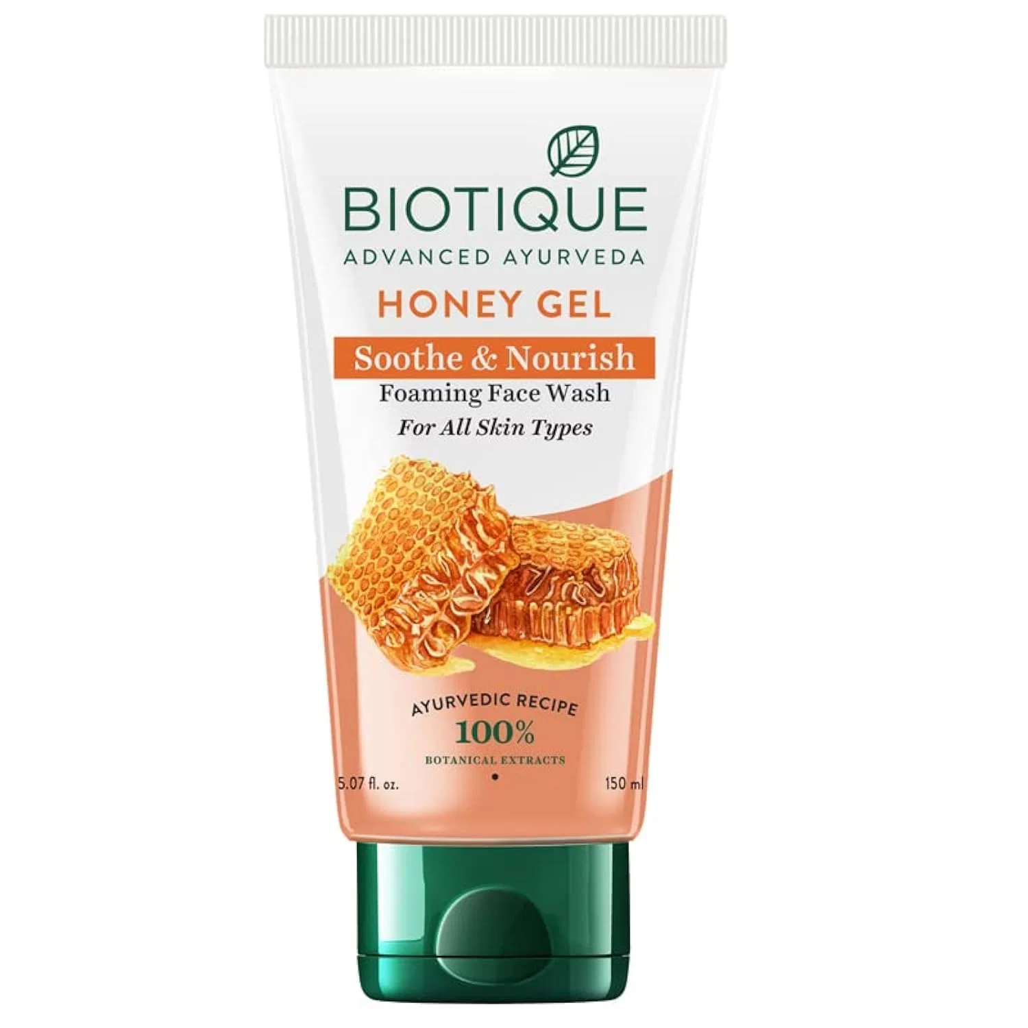 Гель для умывания Biotique — Освежающий пенящийся с медом Bio Honey Gel от