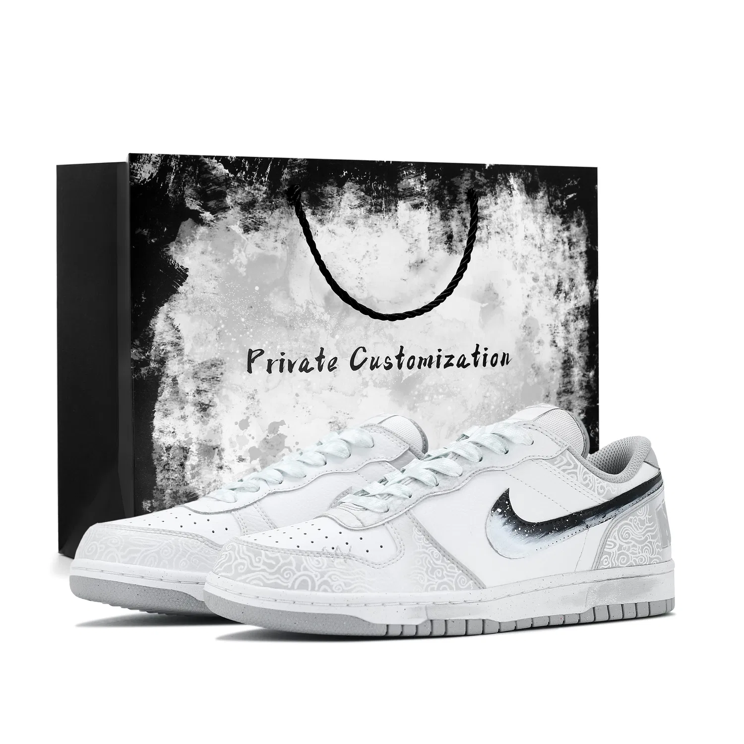 Спортивные кроссовки Nike Big Low Light Gray