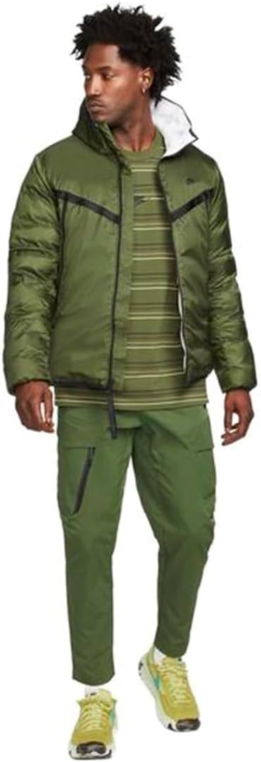 

Мужская куртка с капюшоном Nike Sportswear Therma-FIT, Rough Green/Black