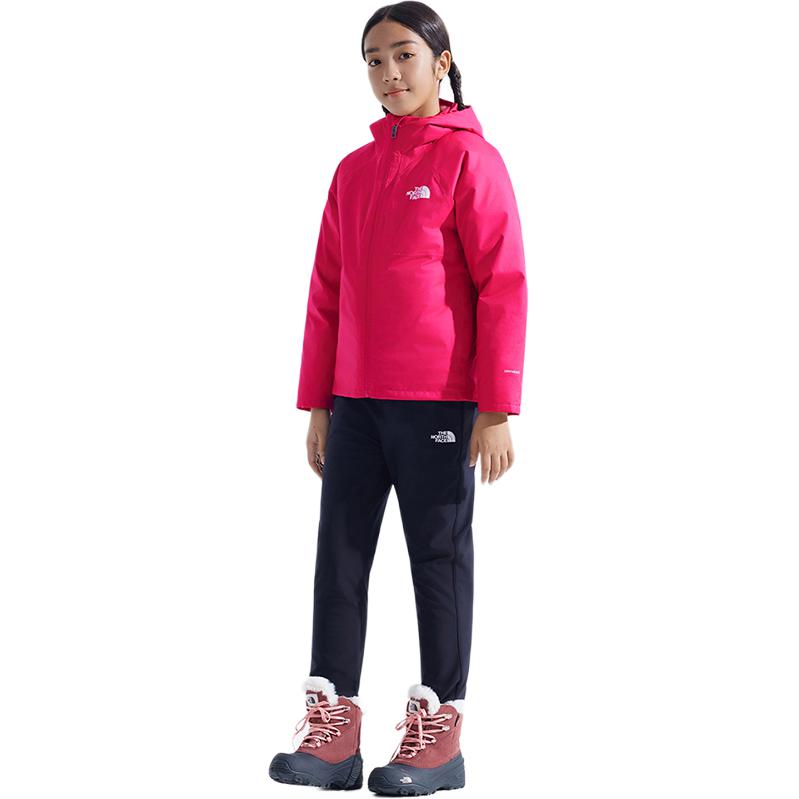 Ветровка FW25 Perrito 2-предметный комплект для детей THE NORTH FACE, BOS/розовый-красный — фото 2