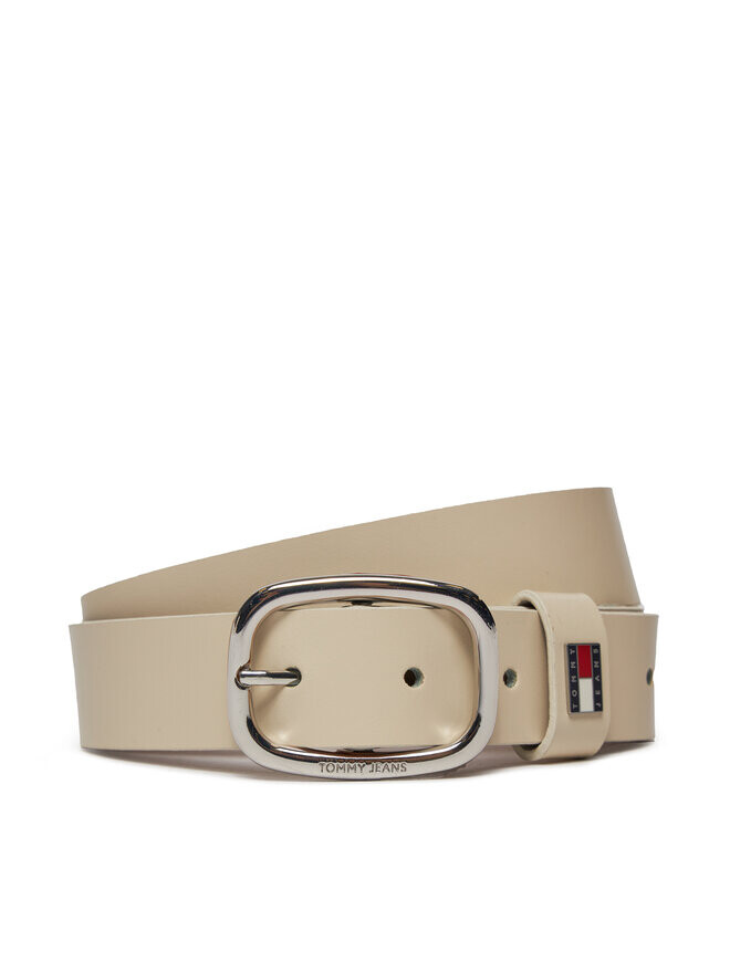 

Ремень Tommy Jeans Tjw Oval 3.0 AW0AW15836, бежевый