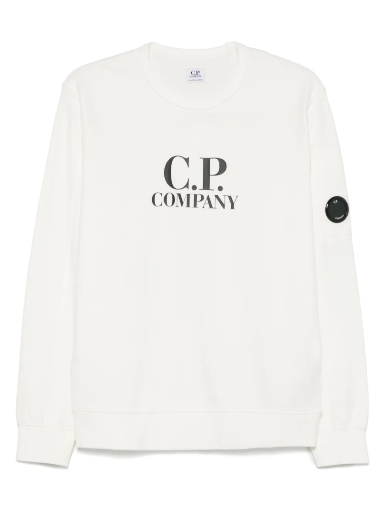 

Детская толстовка с логотипом CP Company C.P. Company Kids, белый