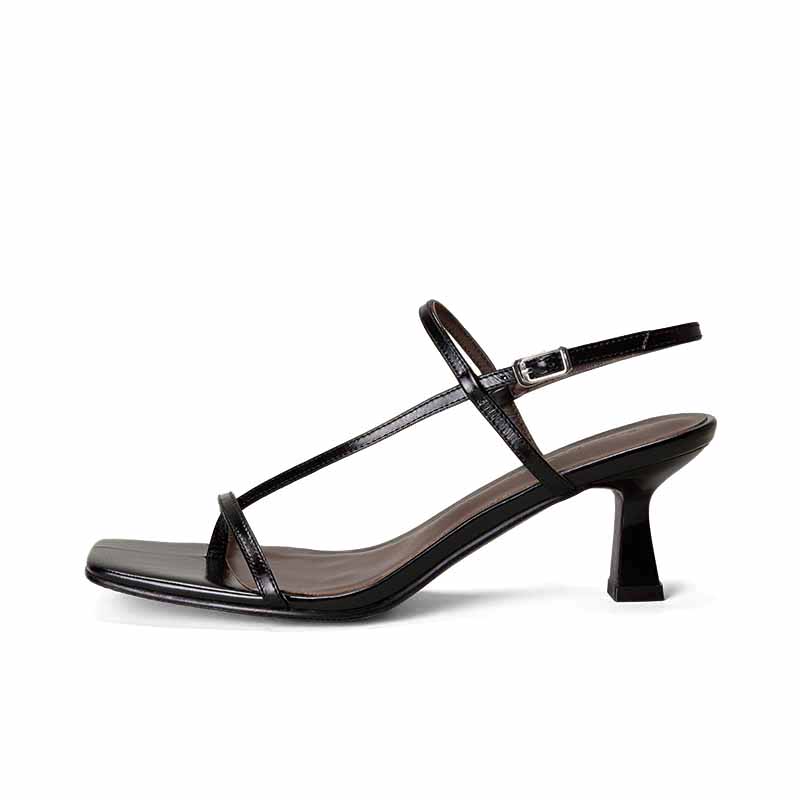 SHOEMAKER QUEEN Женские сандалии на одной застежке светло-желтые, цвет Light Yellow — фото 3