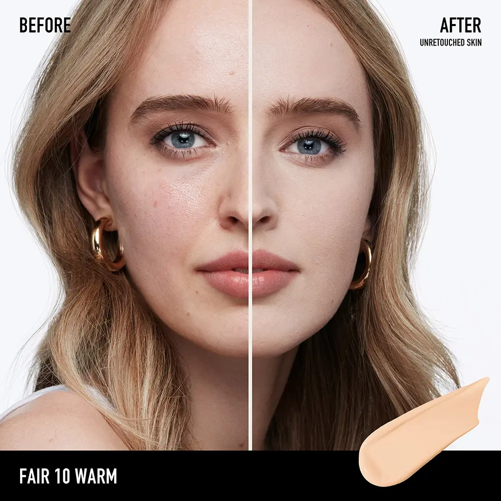Праймер Barepro 24hr wear fondo de maquillaje líquido mate spf20 Bareminerals, цвет Fair 10 Warm, 30 мл. — фото 3
