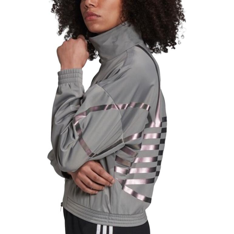 Куртка LRG женская серый Adidas Originals — фото 3