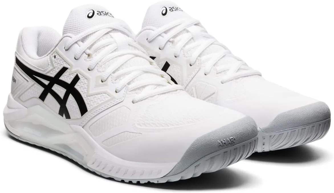 Кроссовки теннисные ASICS, цвет White/Black — фото 2
