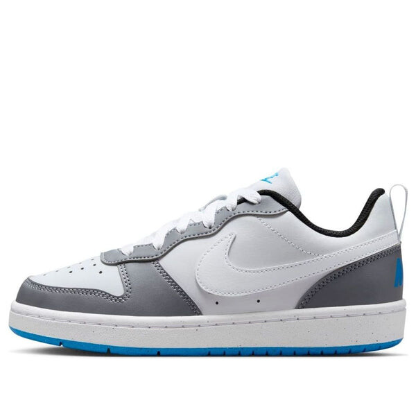 

Кроссовки court borough low recraft 'platinum cool grey photo blue' Nike, мультиколор
