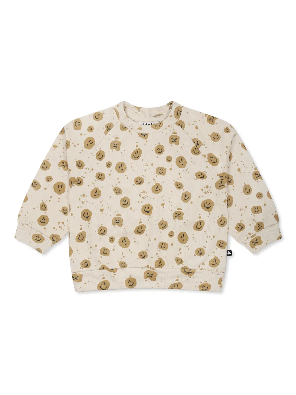 

Толстовка с принтом Mood Dots Molo, нейтральный