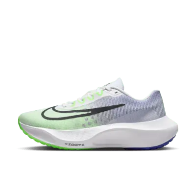 

Кроссовки Nike Zoom Fly 5, цвет White/Green Strike/Racer Blue/Black