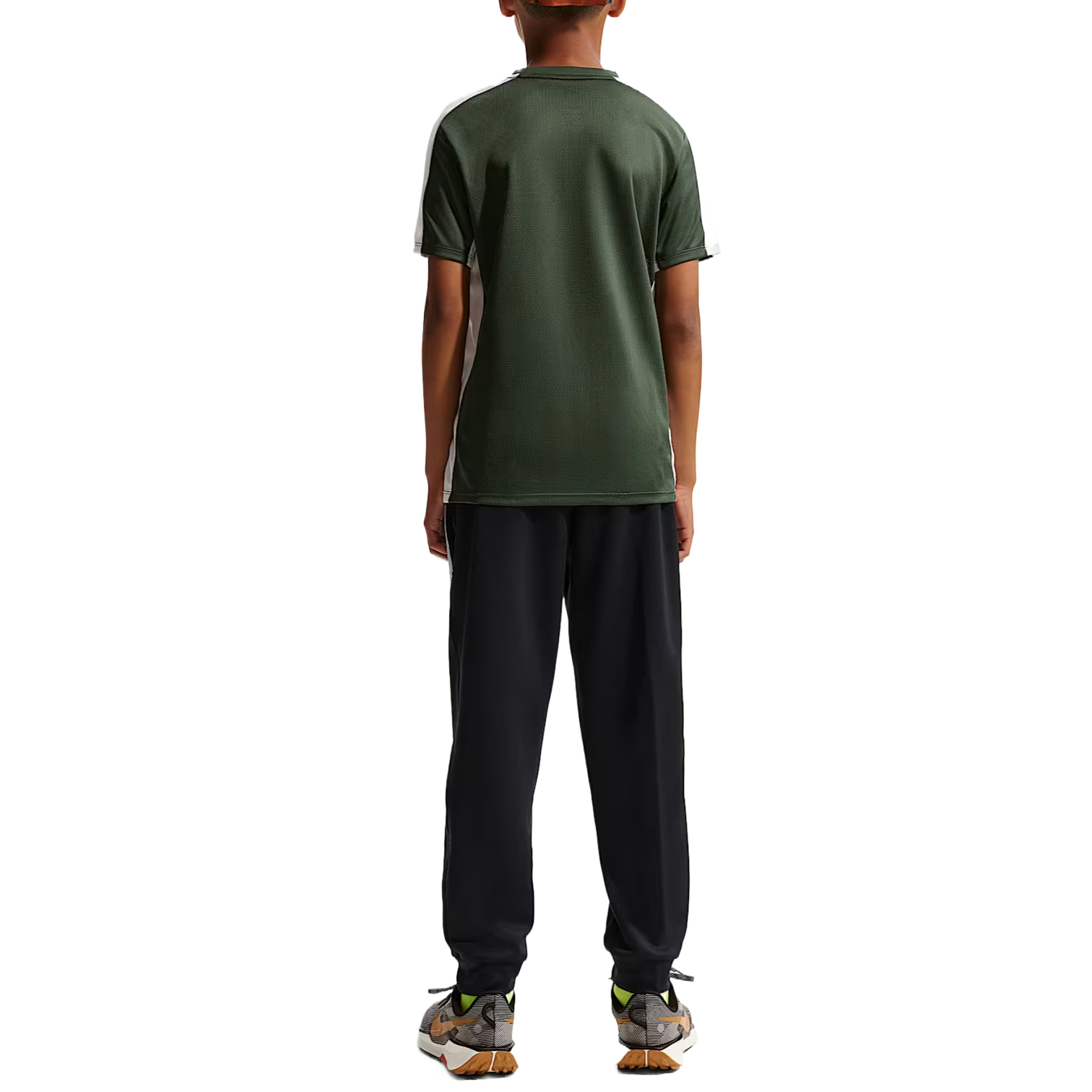 Детские вязаные спортивные штаны Moderate Nike, черный/белый — фото 4