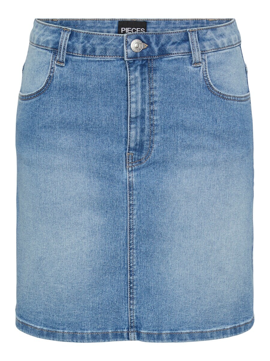 

Юбка мини PIECES Skirt PEGGY, синий деним