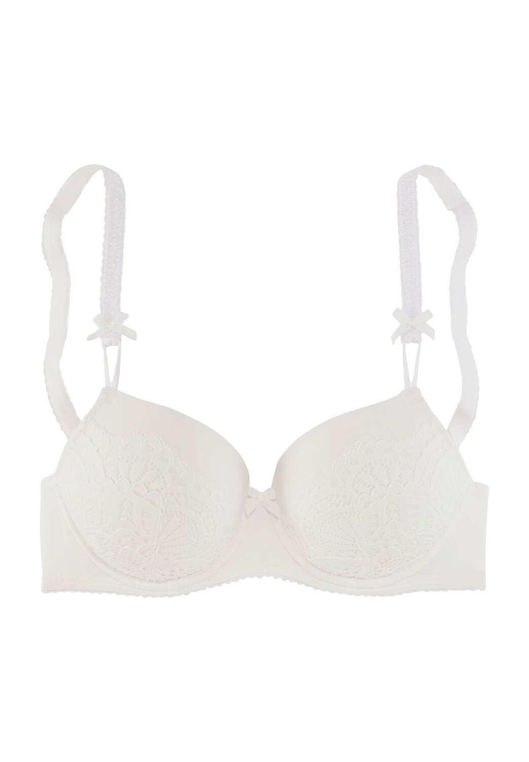 

Женский бюстгальтер на косточках Aurora с цветочной вышивкой LASCANA, цвет Cream