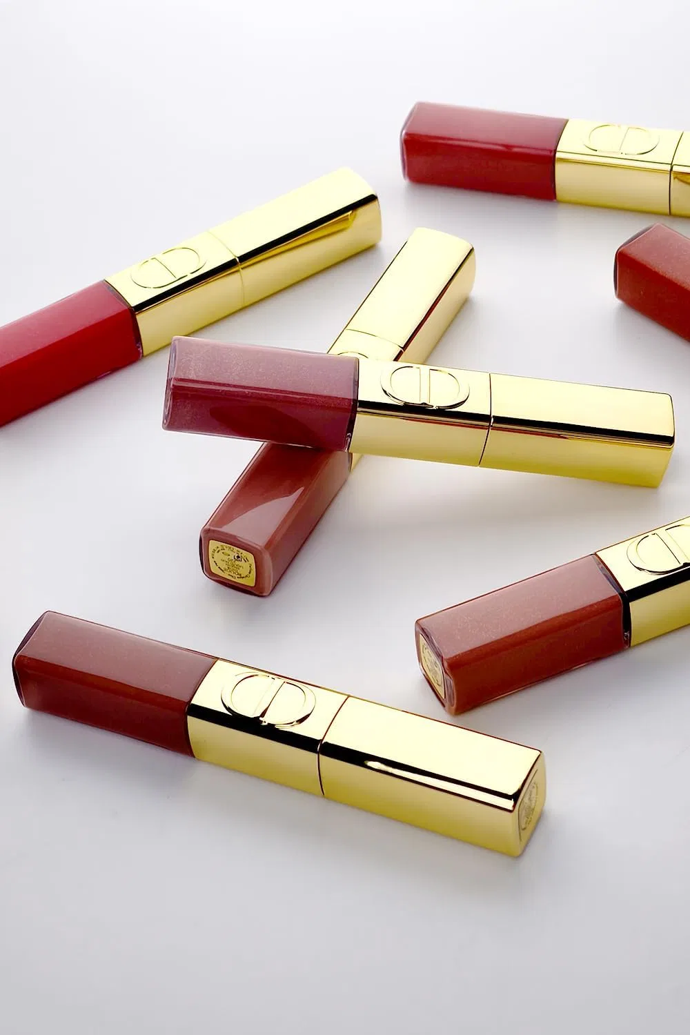 Губная помада Dior Lip Rouge Duo с блестками 6 мл + 5 мл, оттенок 881 Carousel — фото 3