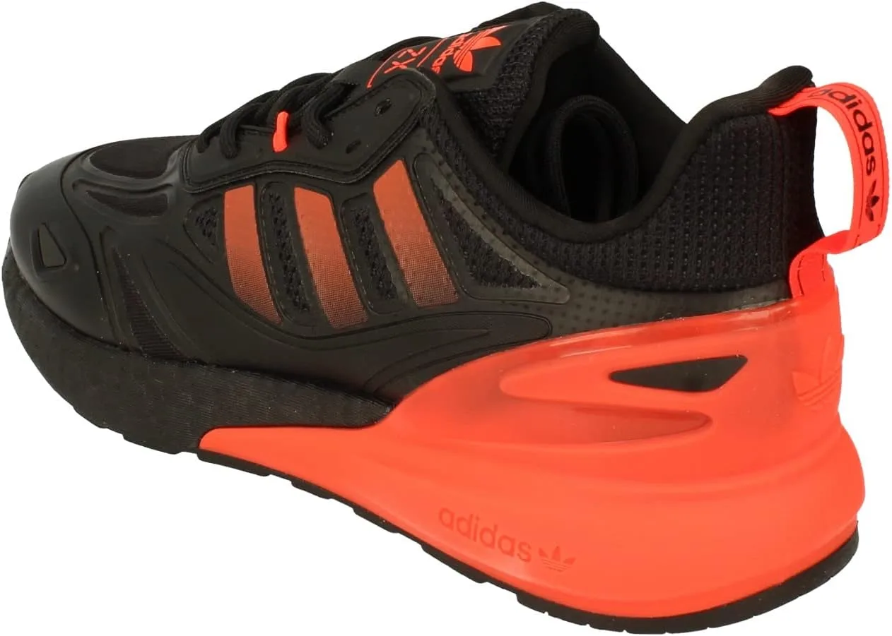 Мужские кроссовки Adidas Ninja ZX 2K Boost, черный/красный — фото 2