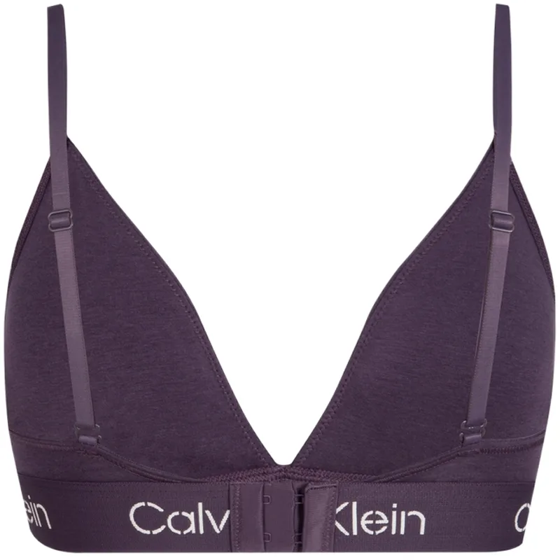 Calvin Klein Бюстгальтер женский сливово-фиолетовый — фото 3