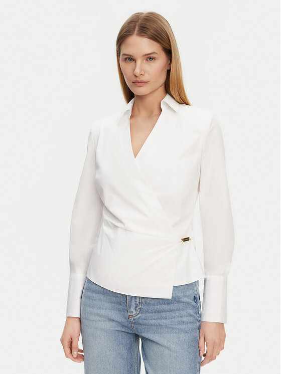 

Блузка обычного кроя 5GGH06 7299A Marciano Guess, белый