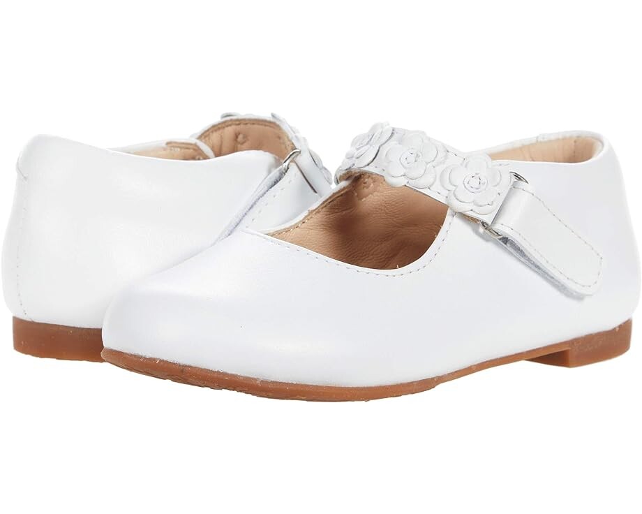

Балетки Elephantito Flower Mary Jane, цвет White 1