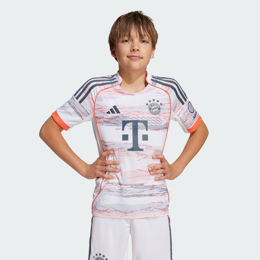 

Джерси Adidas FC Bayern 25/26 Away Jersey Kids, белый