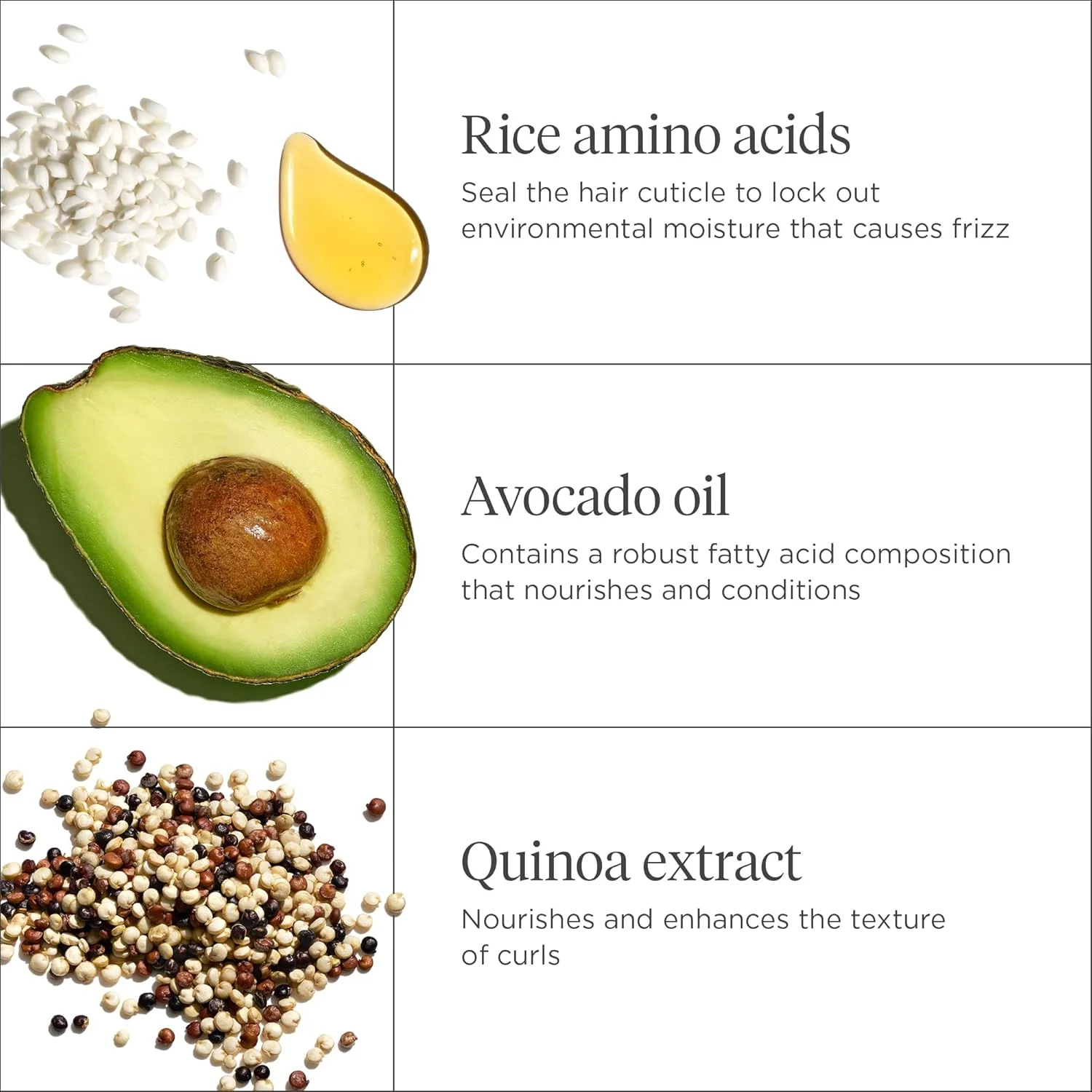 Briogeo Curl Charisma Rice Amino + Avocado увлажняющая и моделирующая маска для волнистых, кудрявых и кучерявых волос 237 мл (1 шт.) Briogeo-Women'S — фото 3