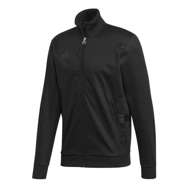 

Куртка Men's adidas Solid Color Zipper Stand Collar Jacket Black, черный