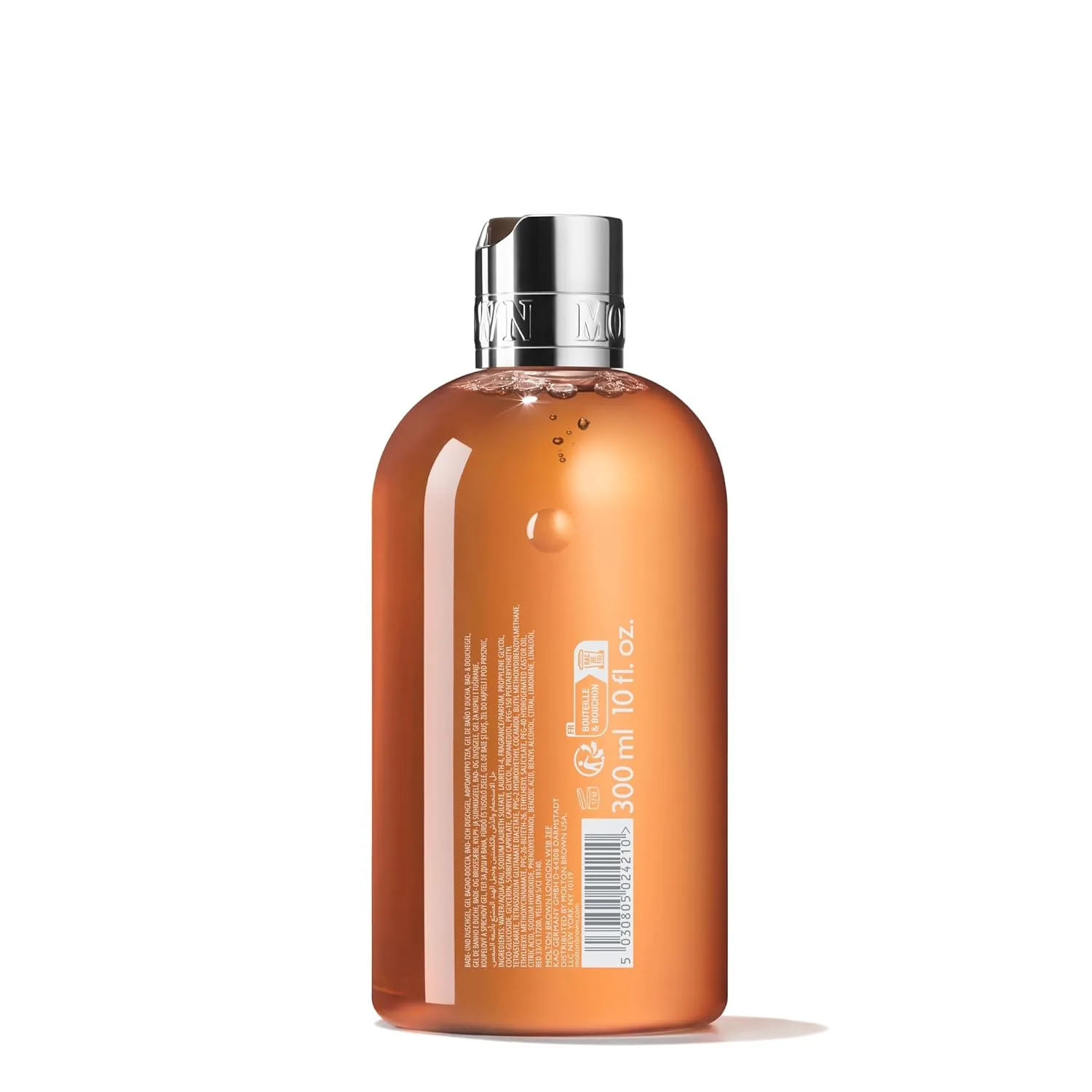 Гель для душа Molton Brown Sunlit Clementine & Vetiver, 10 жидких унций., Bronze — фото 2