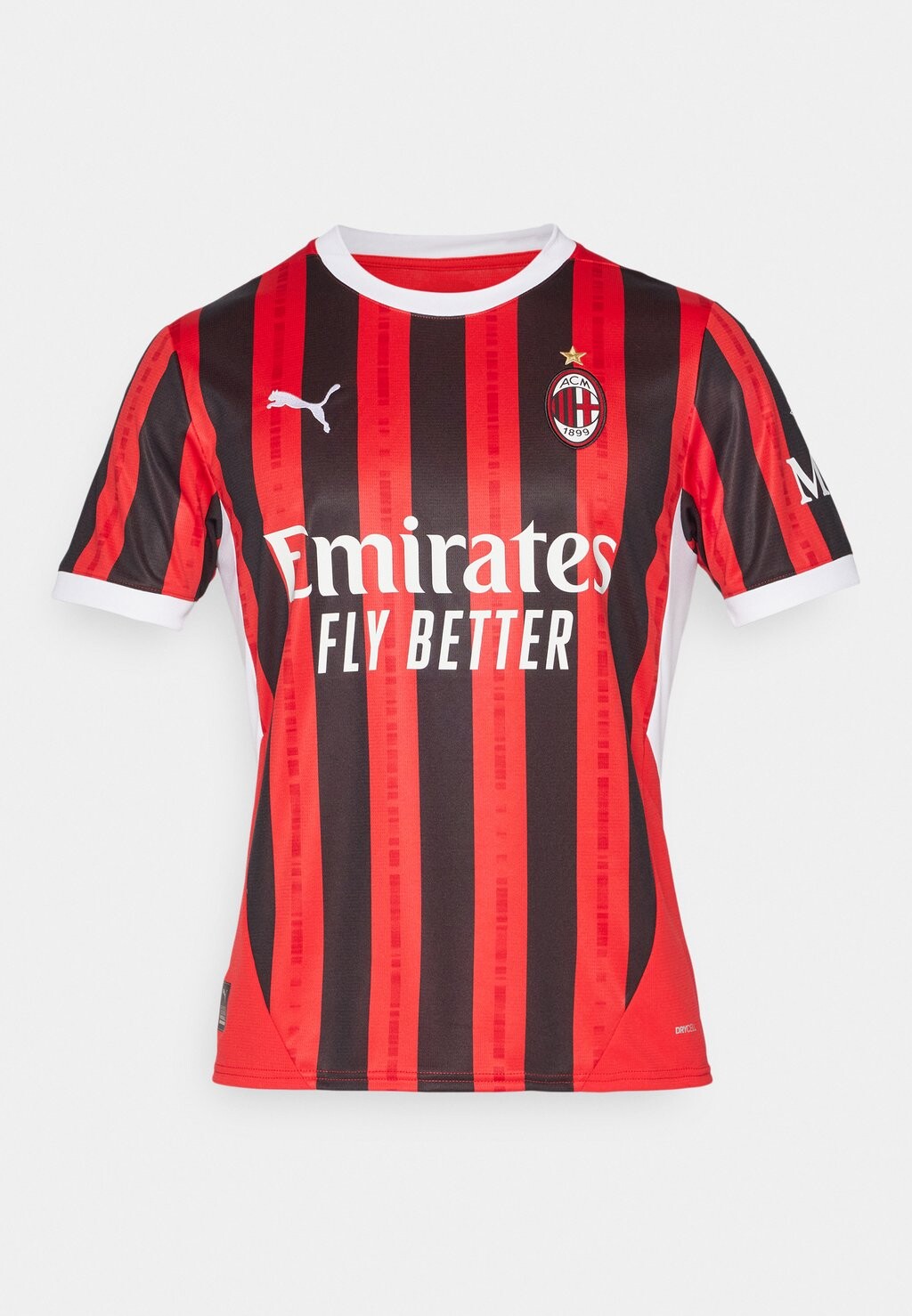 

Футболка Ac Milan Home Replica Puma, на все времена красная/черная