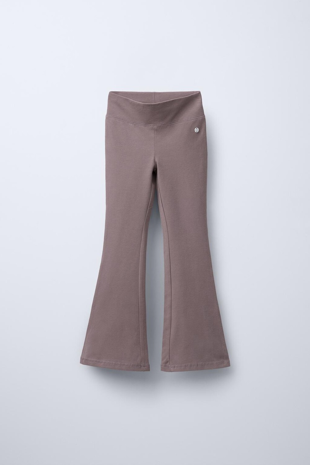 

Расклешенные леггинсы ZARA, пыльно-розовый