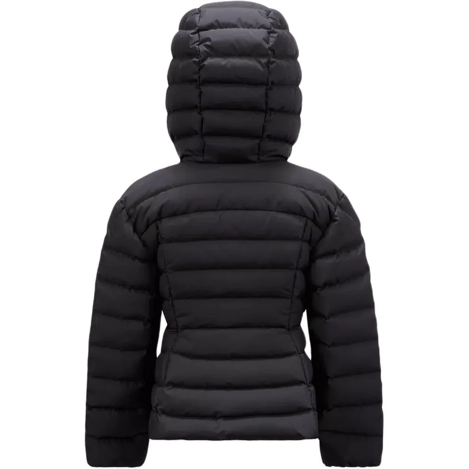 Moncler Детская куртка и пальто черные — фото 4