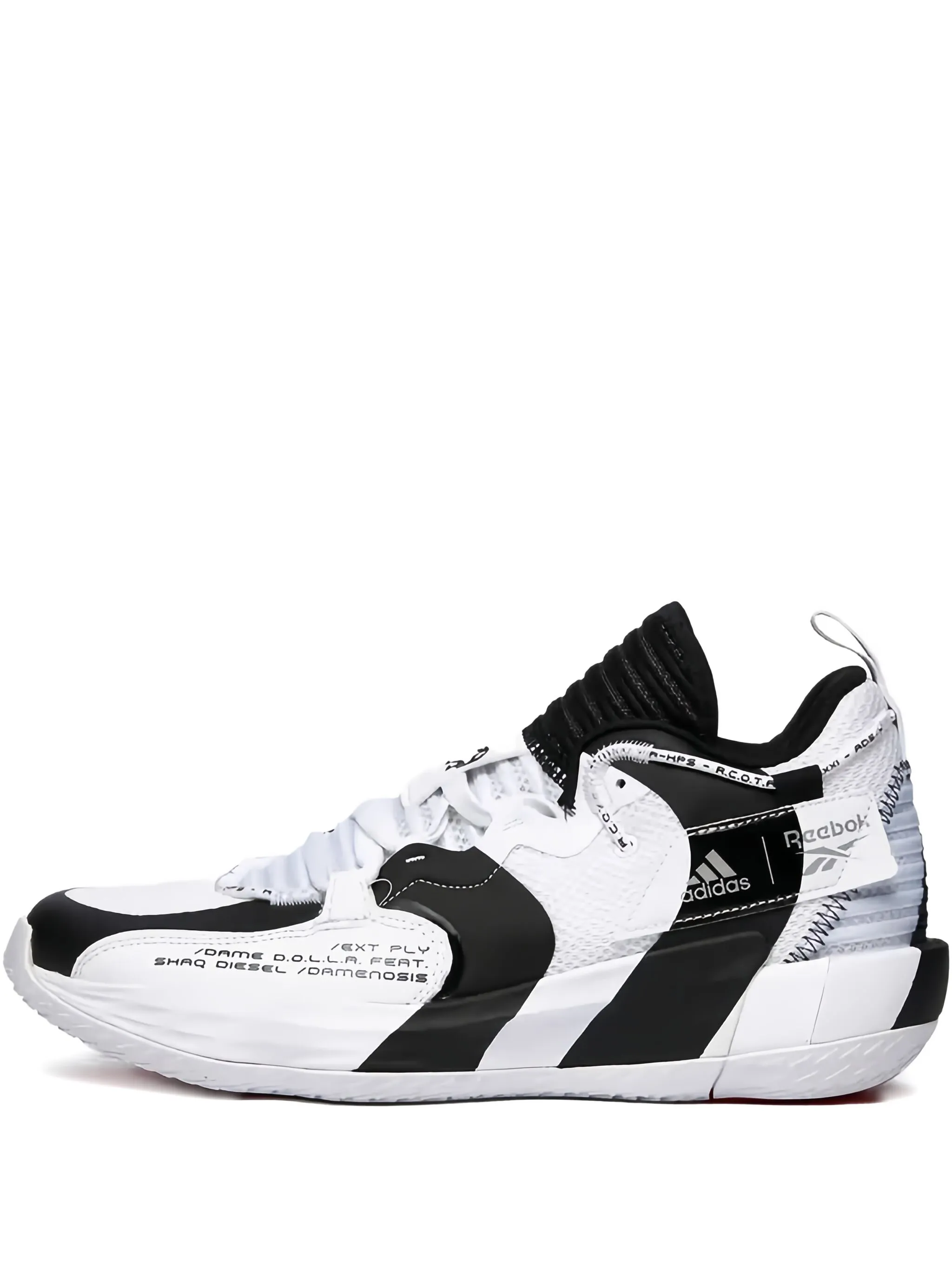 

Кроссовки Shaq Reebok x Dame 7 Damenosis Adidas, белый