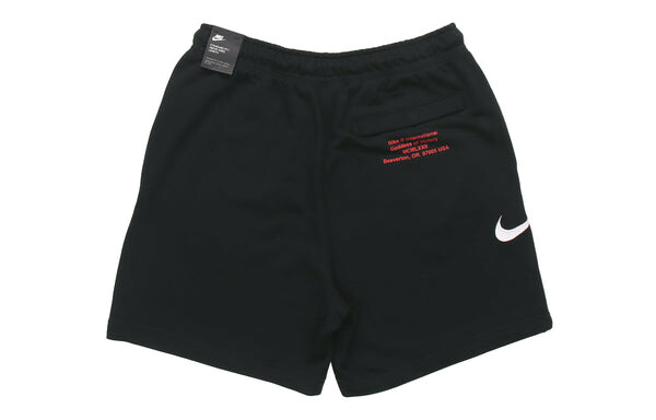 Шорты sportswear swoosh men's french terry shorts Nike, черный — фото 2