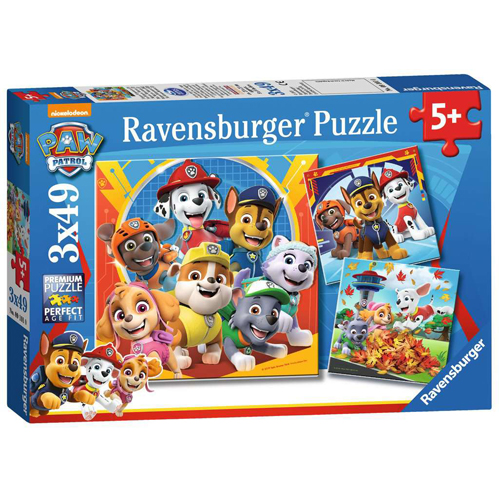 

Пазлы Paw Patrol Jigsaw Puzzle (3 X 49 Pieces)