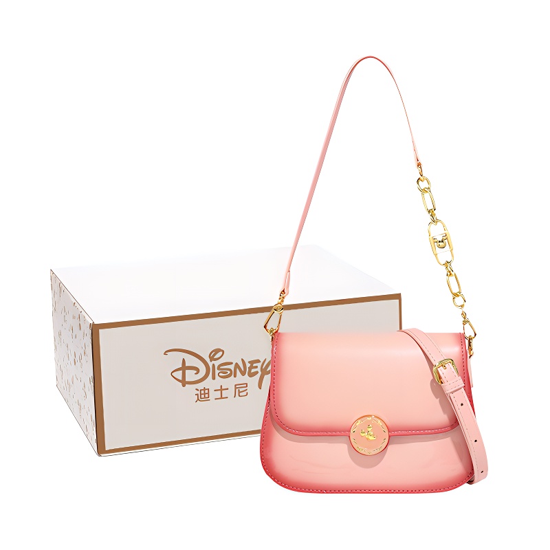 

Disney Микки серия ПУ наплечная сумка обычная женская абрикос розовый зеленый, Pink