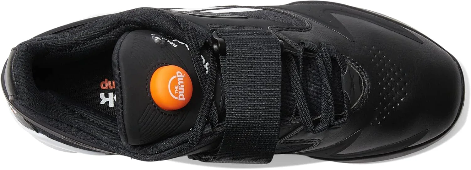 Мужские кроссовки Reebok Legacy Lifter III, черный/белый/оранжевый — фото 4