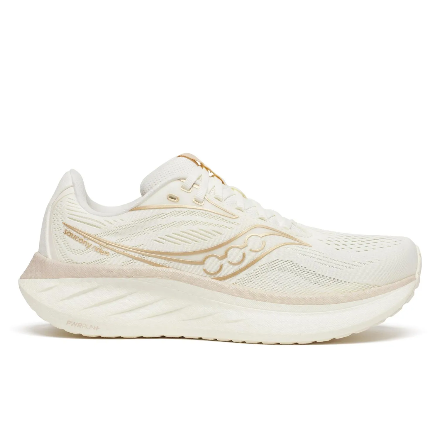 Женские кроссовки для бега по дороге Ride 18 Saucony, Vanilla