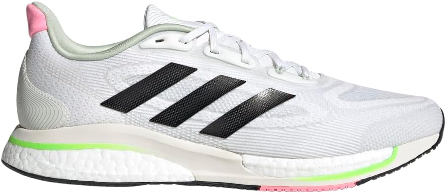 Мужские кроссовки Adidas Supernova , белый/черный/зеленый — фото 2