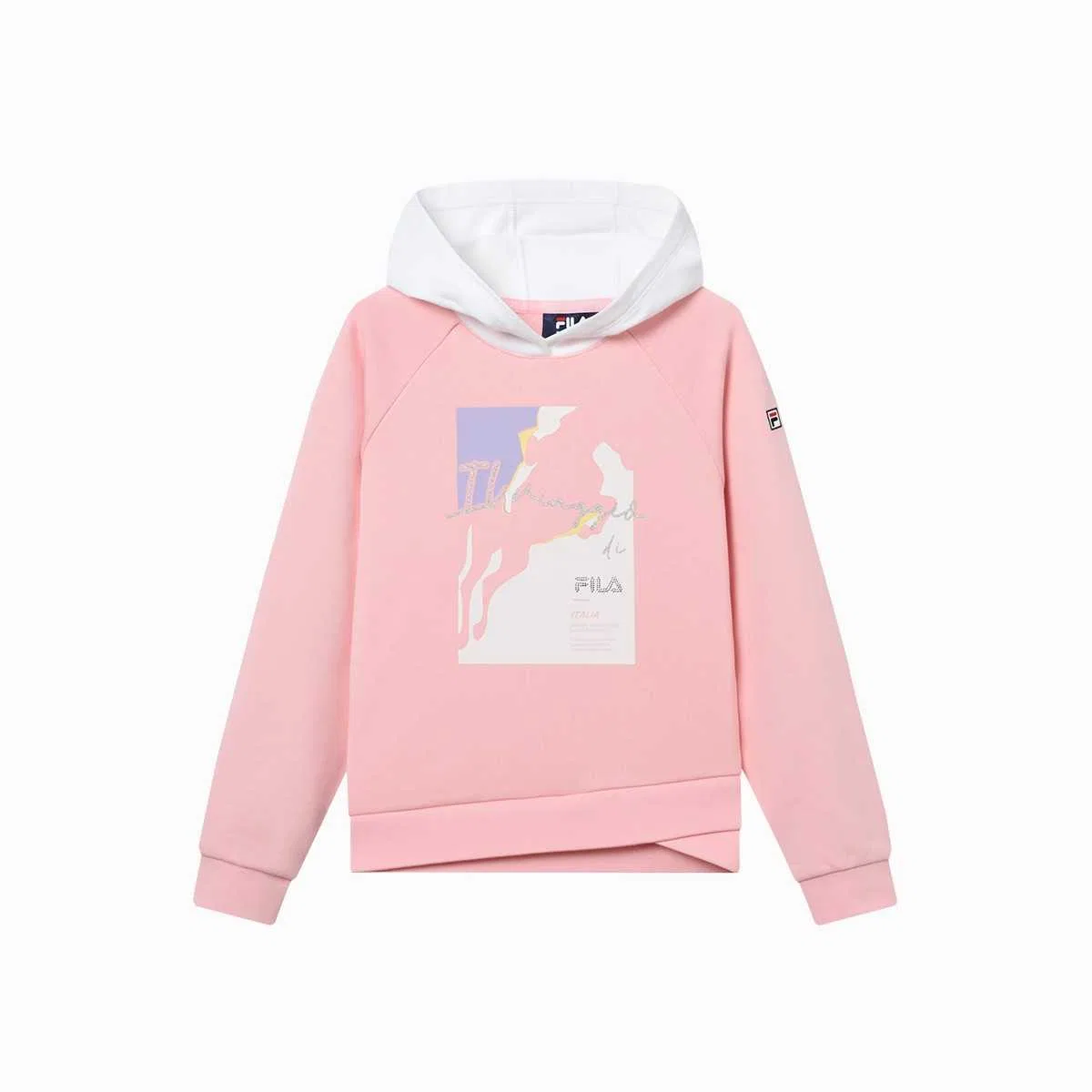Свитшот детский классический Lifestyle FILA KIDS Fresh Pink