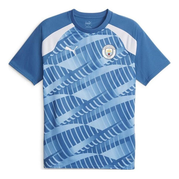 

Спортивная футболка manchester city men's pre match jersey 'blue' Puma, синий