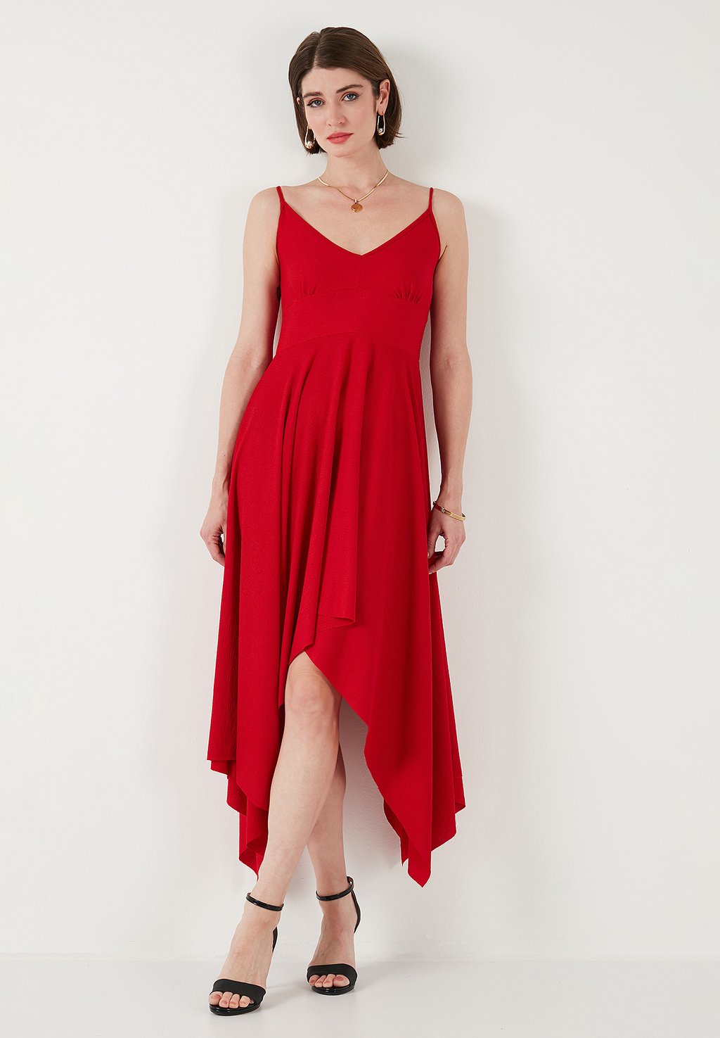 

Платье макси REGULAR FIT LELA, красный
