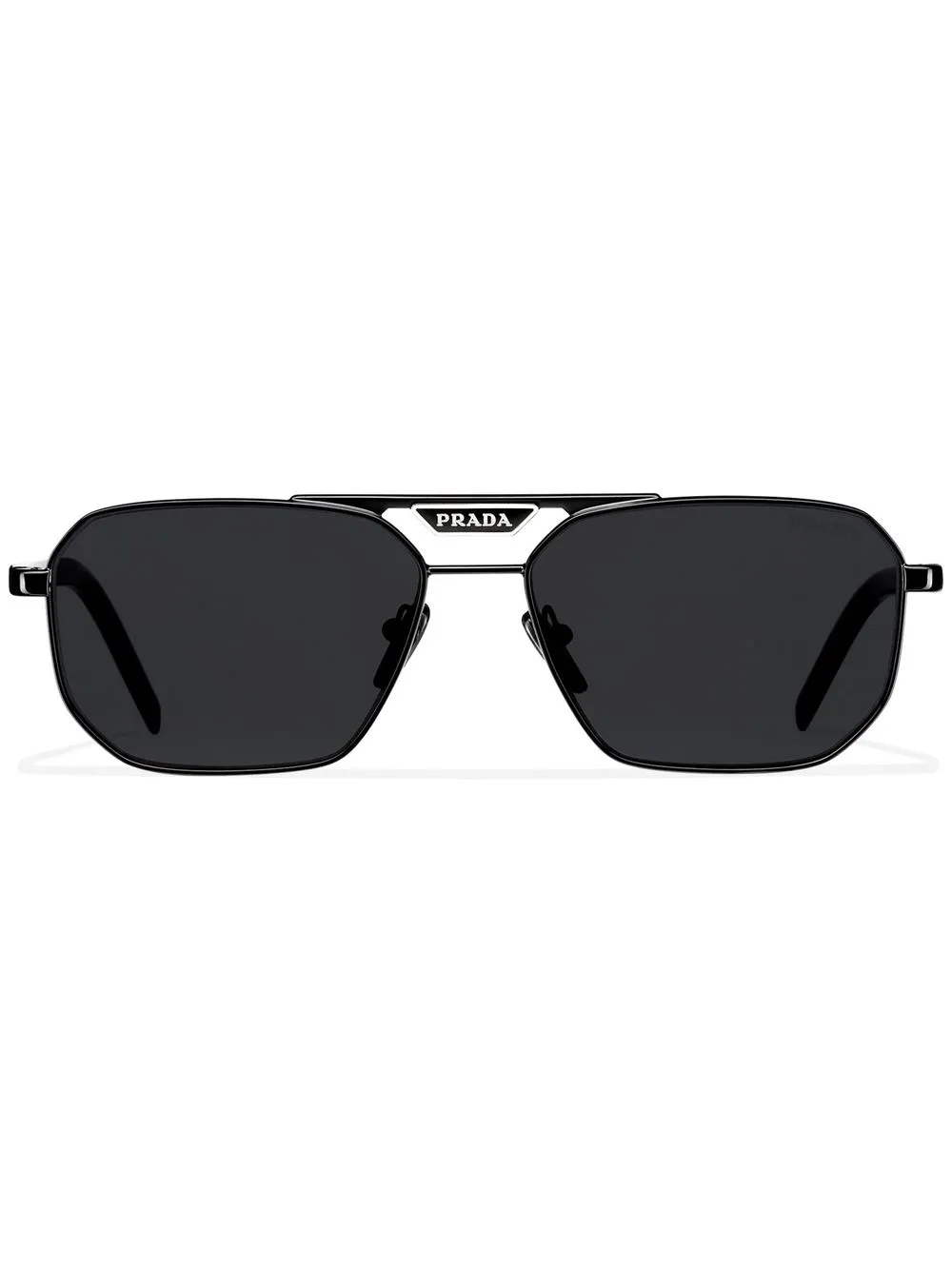

Солнцезащитные очки Symbole в геометричной оправе Prada Eyewear, черный