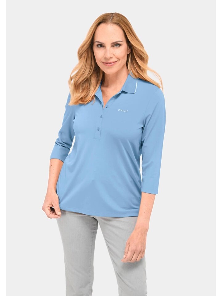 

Поло GOLDNER Poloshirt, цвет himmelblau