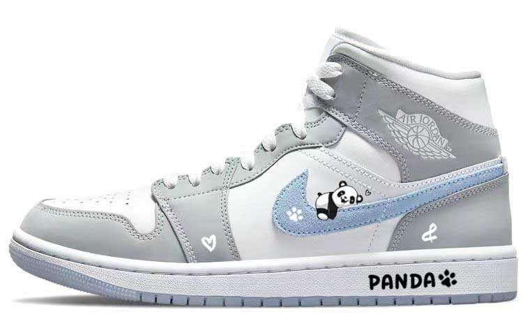 

Jordan Air Jordan 1 винтажные баскетбольные кроссовки женские, Light Blue