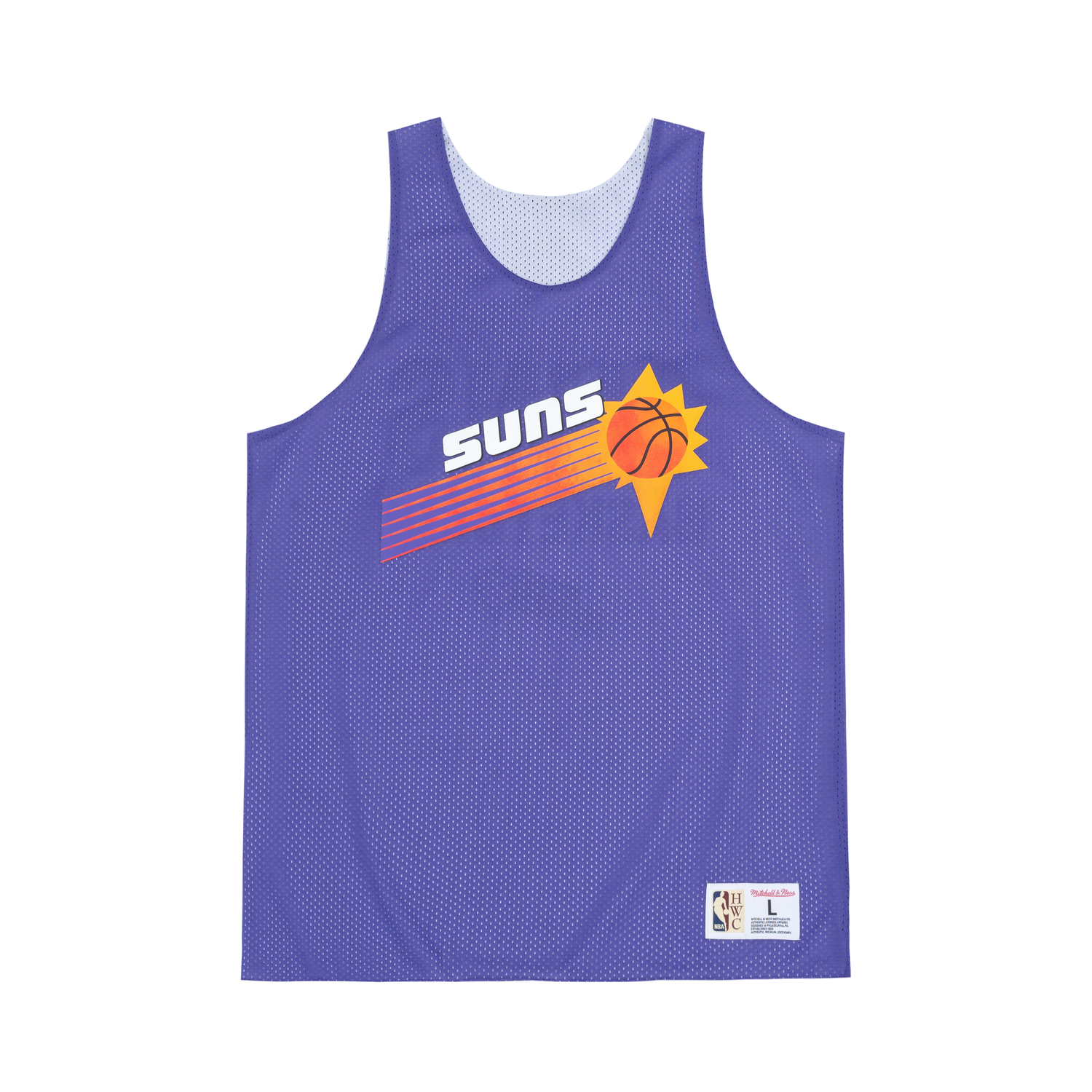 

Mitchell Ness Баскетбольная майка Mitchell & Ness Phoenix Suns, унисекс, фиолетовая