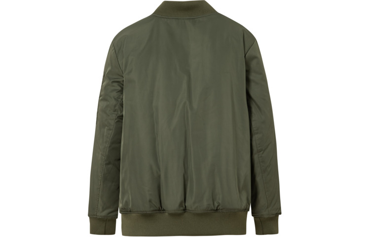 Nike Утепленная куртка Gray Olive Green для детей — фото 3