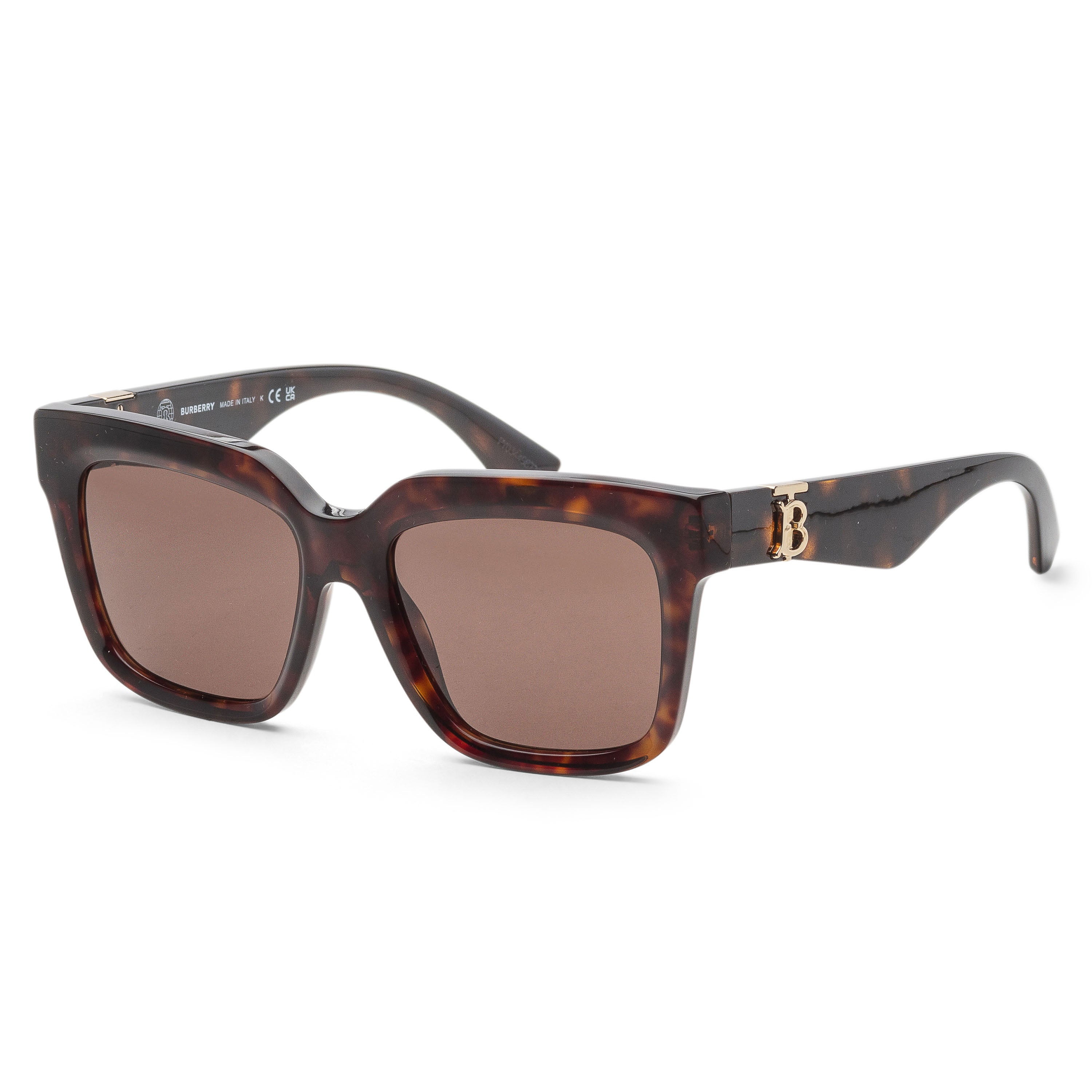 

Солнцезащитные очки Burberry женские 54 мм темные гавана BE4419-300273-54, цвет dark havana