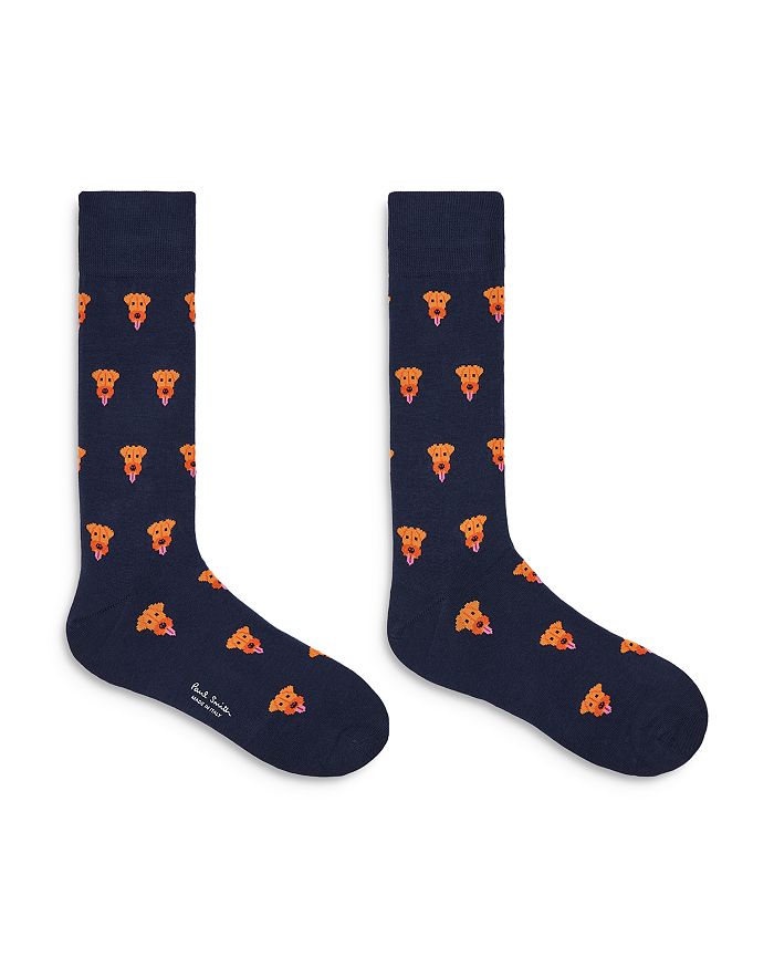 

Носки Dog Crew Paul Smith, синий