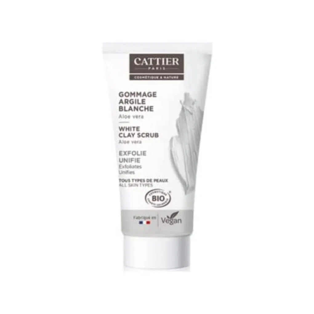 Мини-скраб с белой глиной «White Clay» от Cattier Cattier Paris