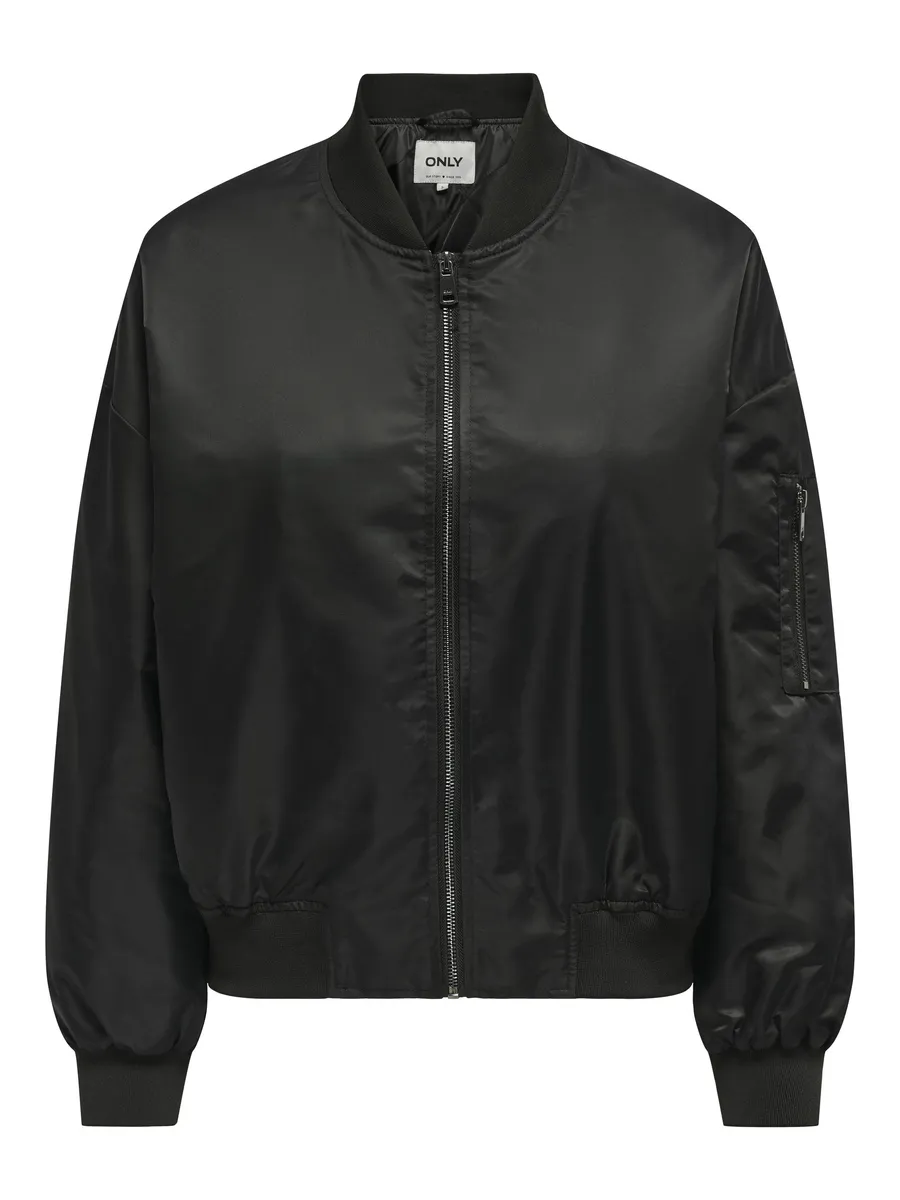 

Only куртка-бомбер "ONLDINA BOMBER CC OTW", черный