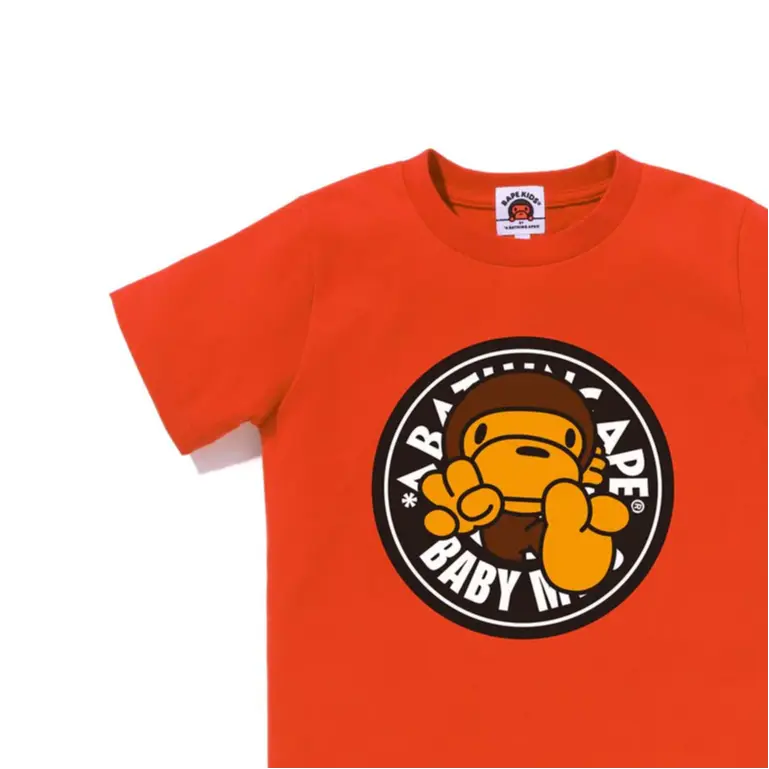 Футболка FW24 Kids' A BATHING APE, белый whx — фото 4