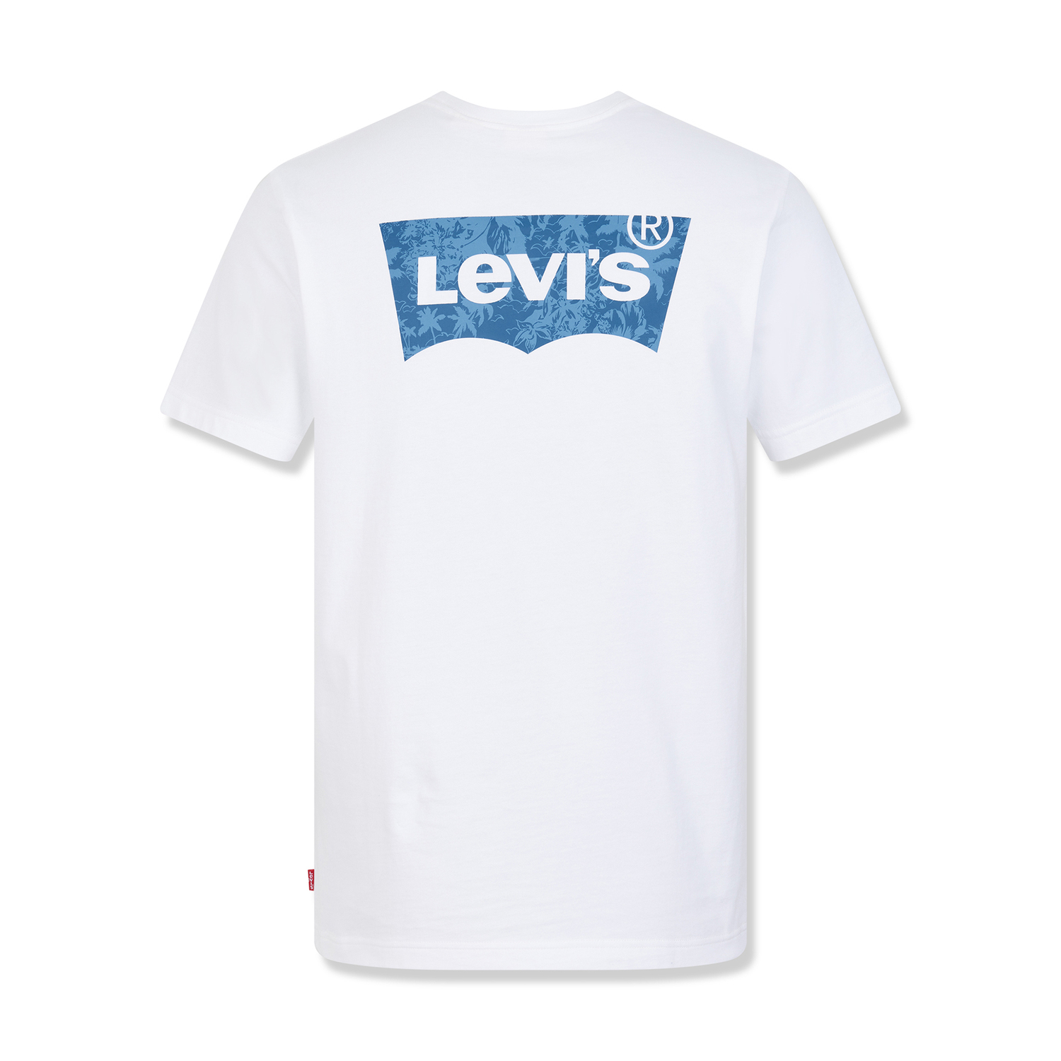 Levis Футболки унисекс белые с круглым вырезом — фото 3